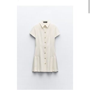 New Zara mini shirt dress